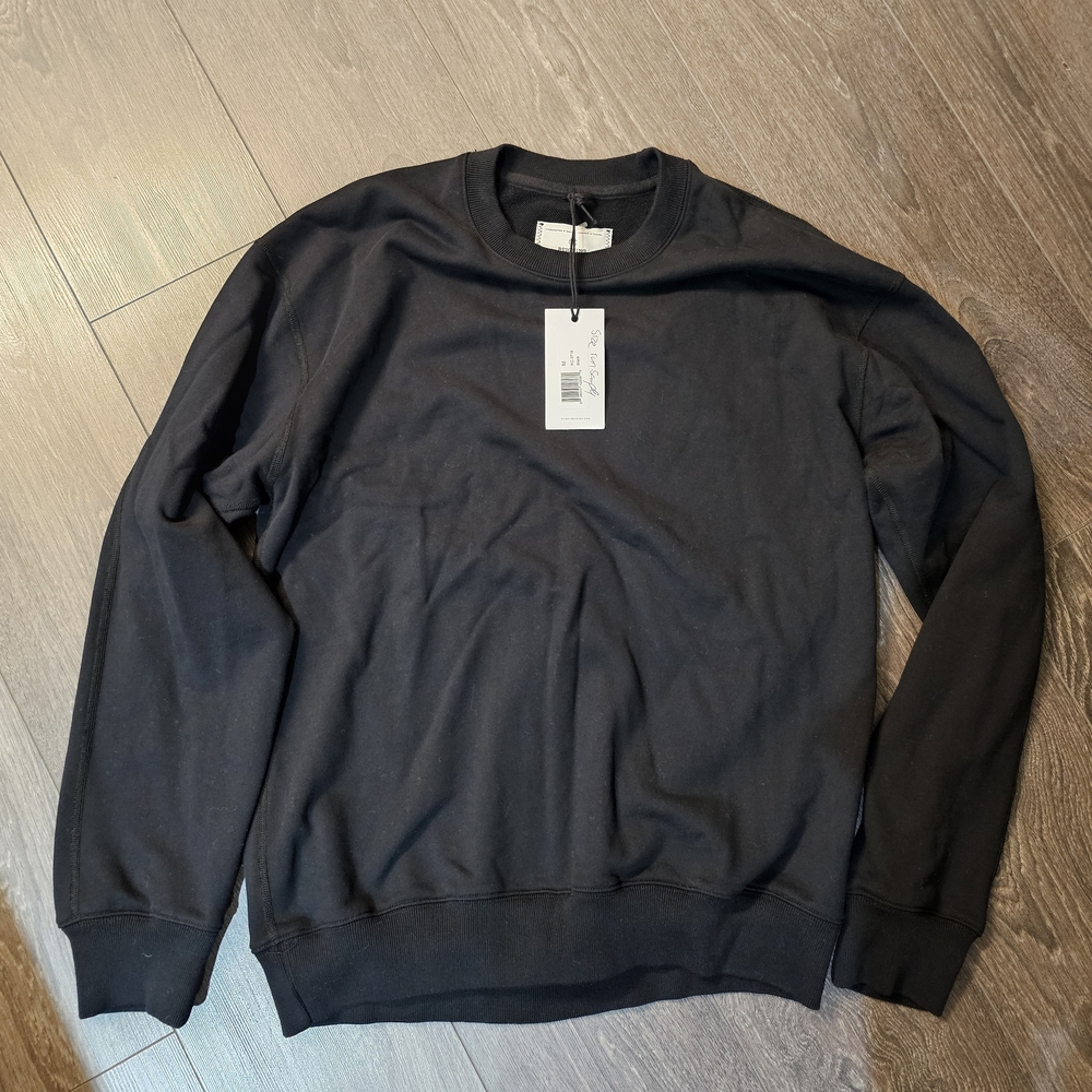 Reigning Champ Black Crewneck Sweater